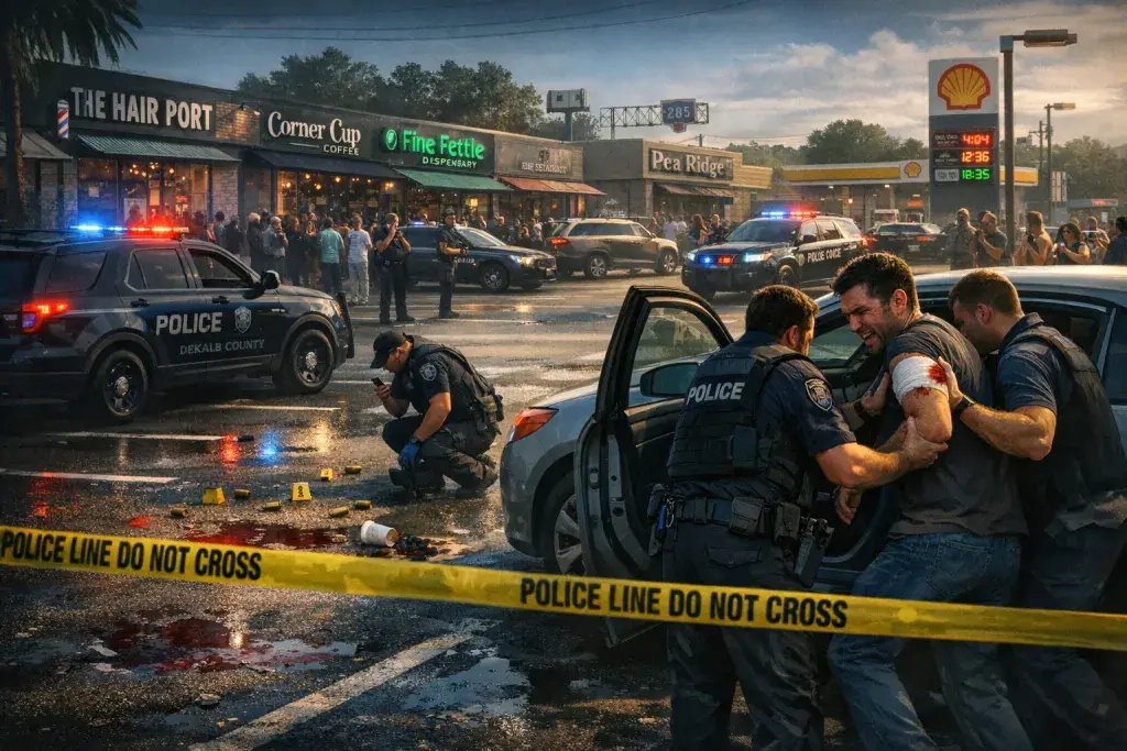 DeKalb County Police Probe Gunfight at Greater Decatur Center, Leaving One Injured