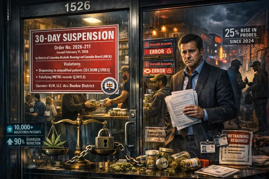 DC Cannabis Board Suspends Doobie District for Dispensing to Unqualified Patients