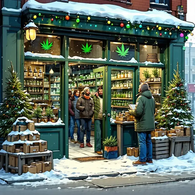 Cannabis Retailers Thrive as Winter Holidays Drive Record Sales