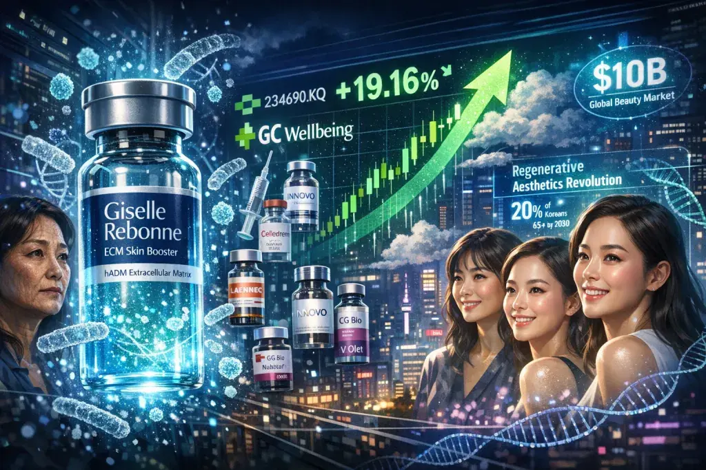 GC Green Cross Wellbeing Shares Surge 19% on Revolutionary ECM Skin Booster Launch