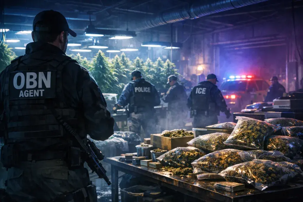 Oklahoma Narcotics Agents Seize Over 5,000 Marijuana Plants in Ardmore Raid