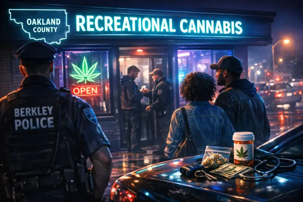 Berkley and Southfield Approve Recreational Cannabis Sales, Expanding Oakland County Access