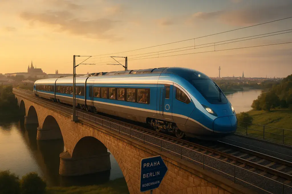Europe Builds a New Rail Corridor Connecting Prague, Berlin, and Copenhagen