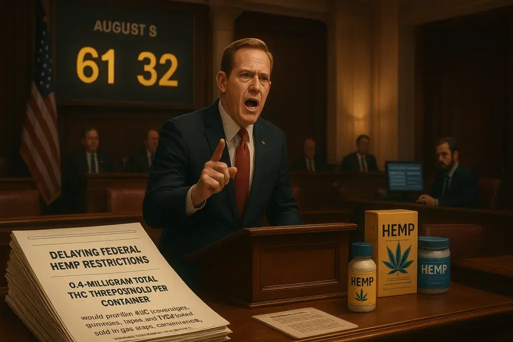 Senate Rejects Push to Speed Up Federal Hemp Product Restrictions