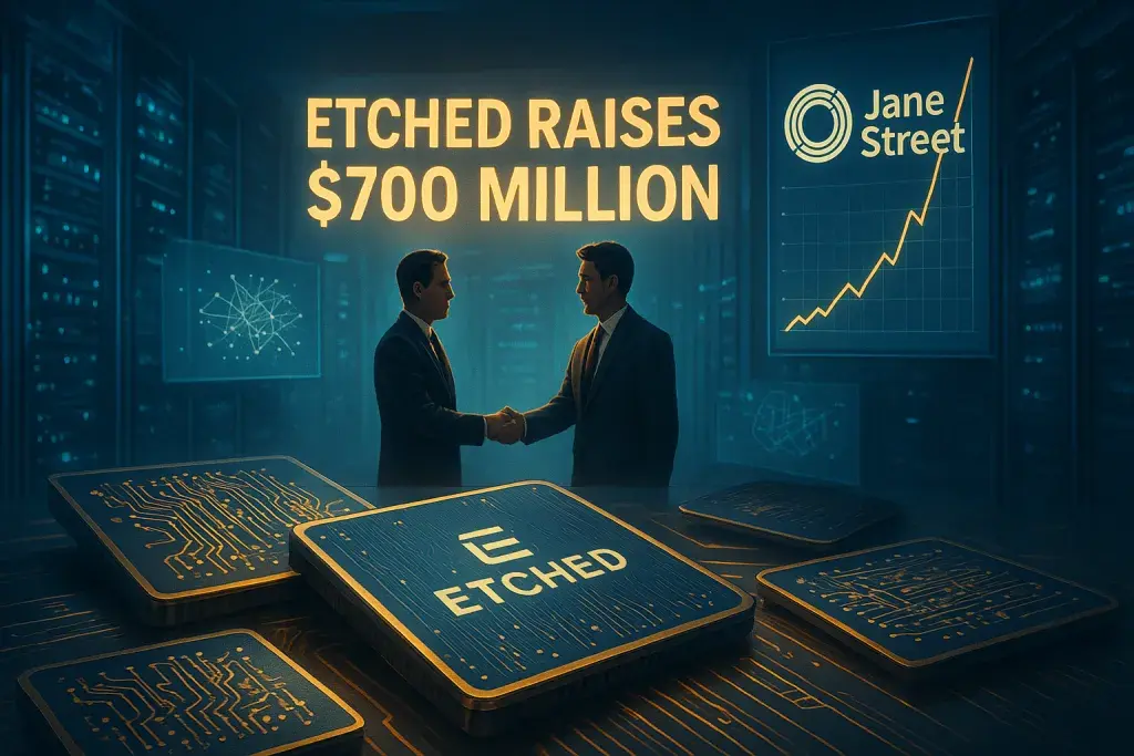 AI Chipmaker Etched Raises $700 Million as Jane Street Leads Round