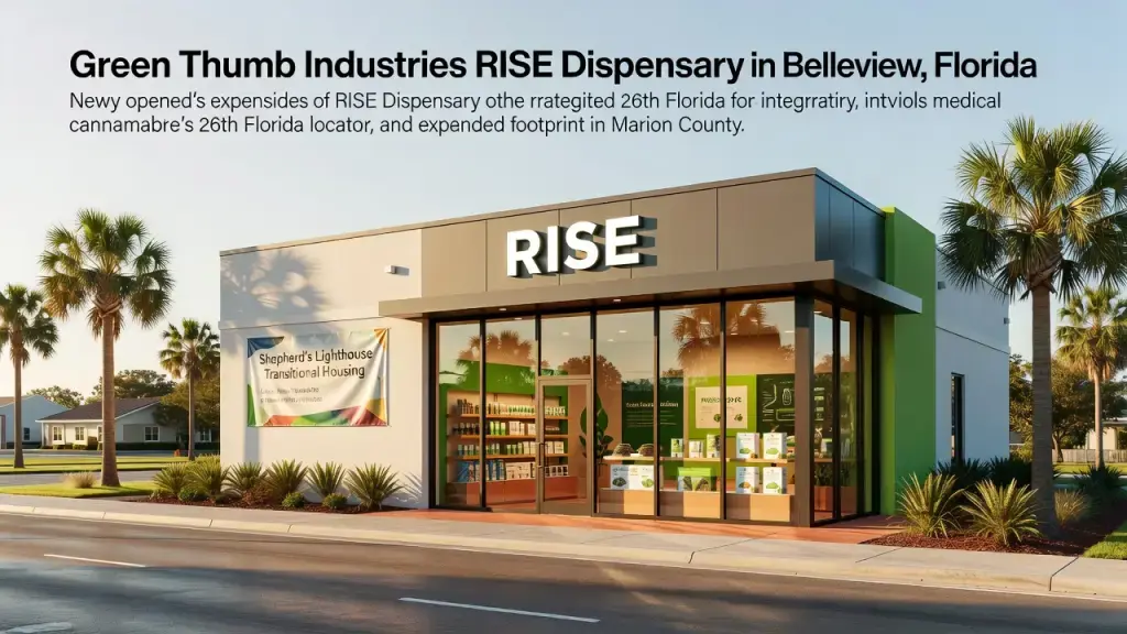 Green Thumb Expands Florida Footprint With Belleview Dispensary Opening