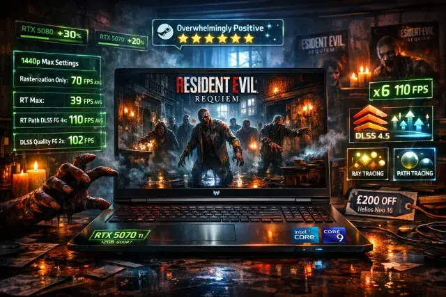 Resident Evil: Requiem Captivates Gamers, Demands RTX 5070 Ti Hardware for Best Experience