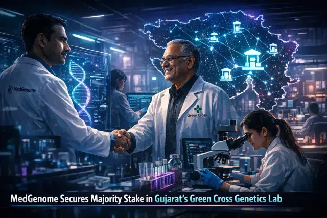 MedGenome Secures Majority Stake in Gujarat's Green Cross Genetics Lab