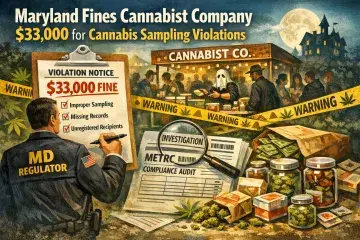 Maryland Fines Cannabist Company $33,000 for Cannabis Sampling Violations