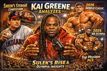 Kai Greene Analyzes Sheen Steroid Admission, Sulek Rise, and Olympia Physique Pick